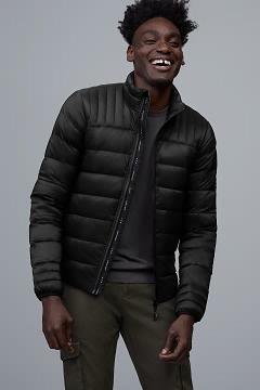 Chamarras Canada Goose Hombre Mexico - Brookvale Chaqueta De Plumas Black Label Negros VU7309182